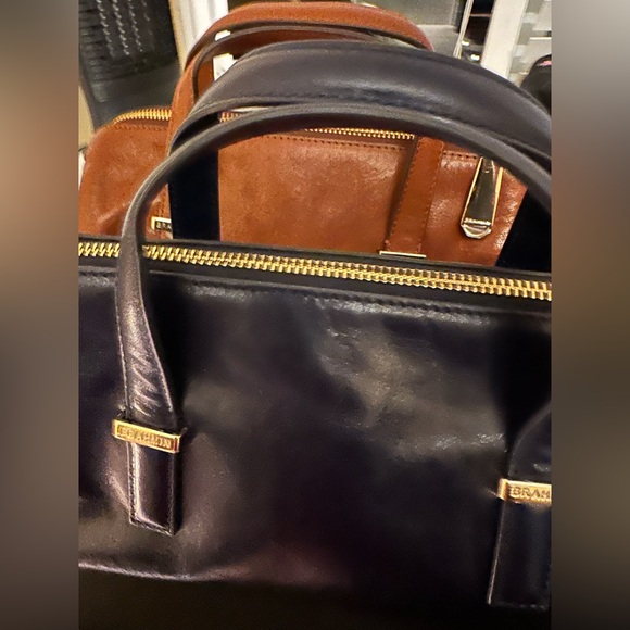 Brahmin Rich Brown Leather mini purse - Picture 6 of 13